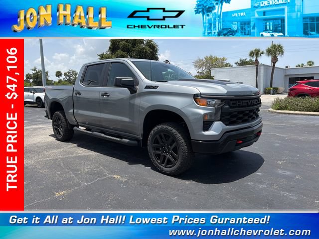 New 2026 Chevrolet Silverado 1500 Custom Trail Boss w/ LPO, Dark Essentials Package
