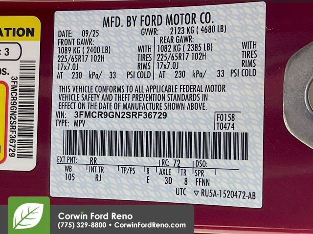 New 2025 Ford Bronco Sport Heritage image 32