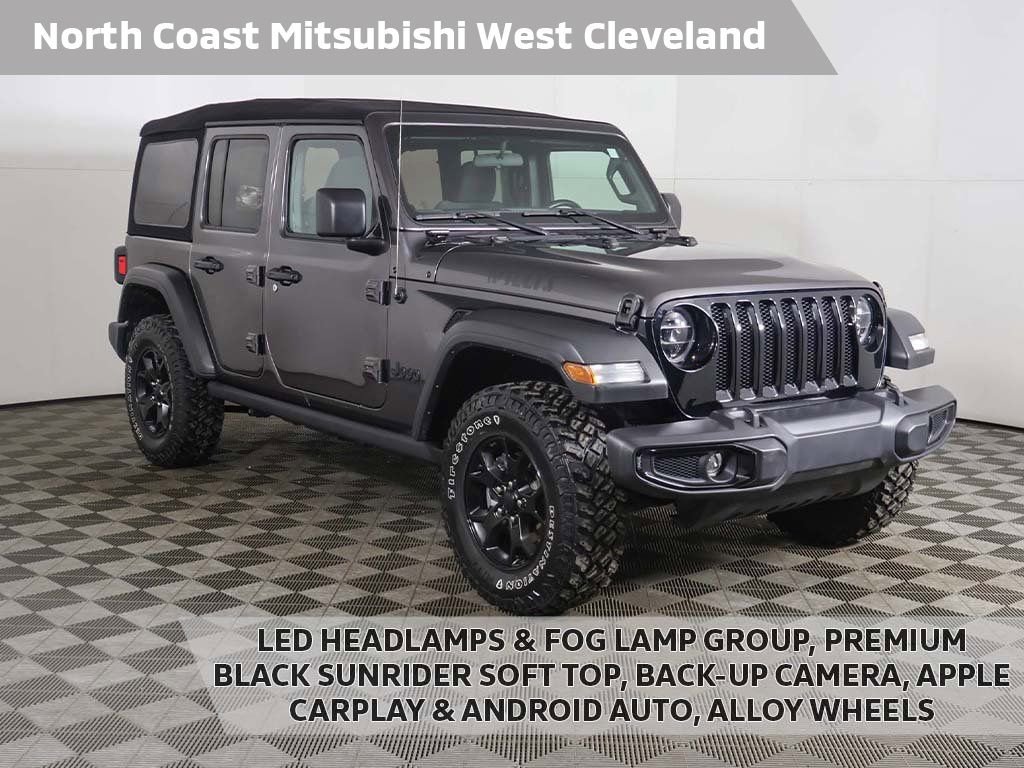 Used 2022 Jeep Wrangler Unlimited Sport image 1