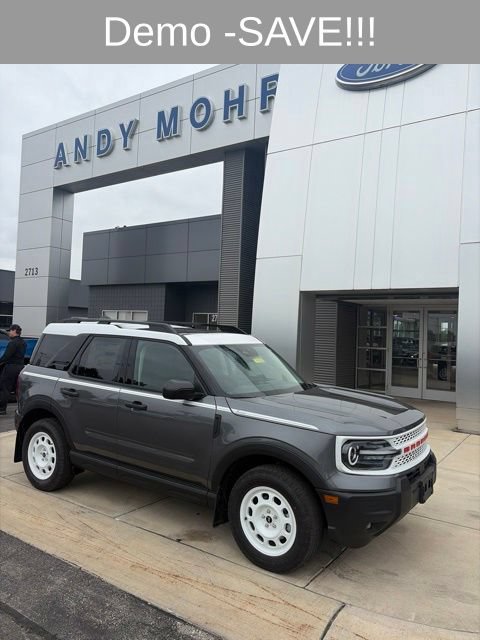 New 2025 Ford Bronco Sport Heritage w/ Convenience Package AWD/4WD 360° Tour
