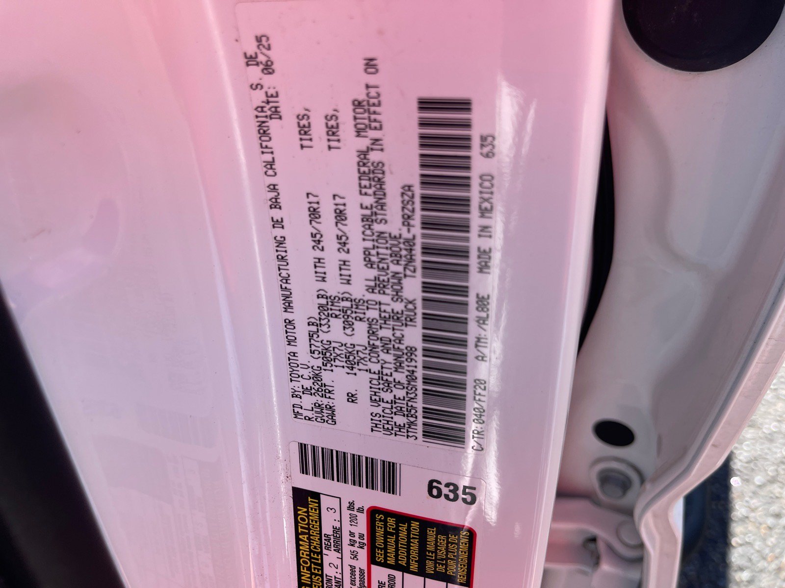 Used 2025 Toyota Tacoma SR5 RWD image 11