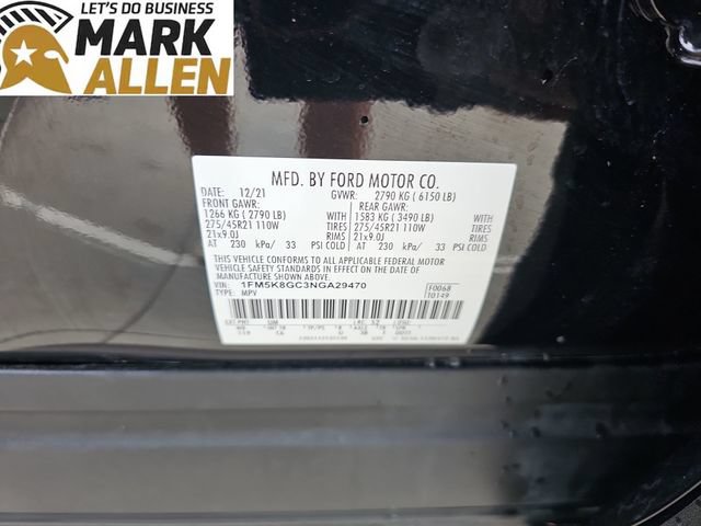 Used 2022 Ford Explorer ST w/ Equipment Group 401A AWD/4WD image 34