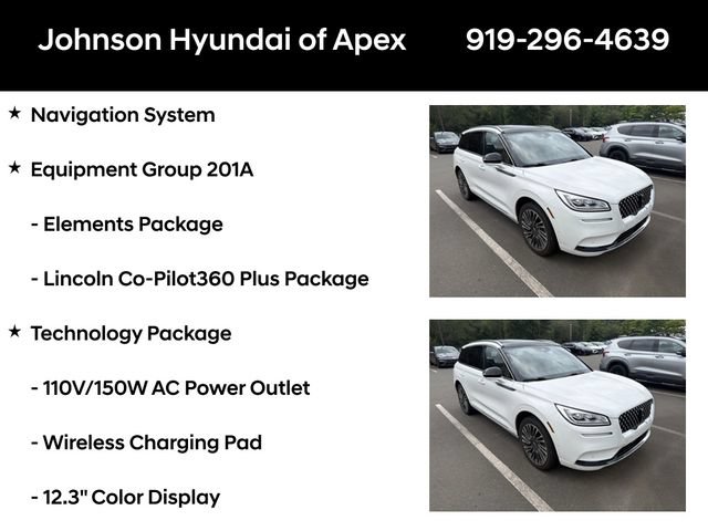 Used 2020 Lincoln Corsair Reserve w/ Equipment Group 201A AWD/4WD image 3