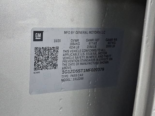 Used 2021 Chevrolet Malibu LT FWD image 30