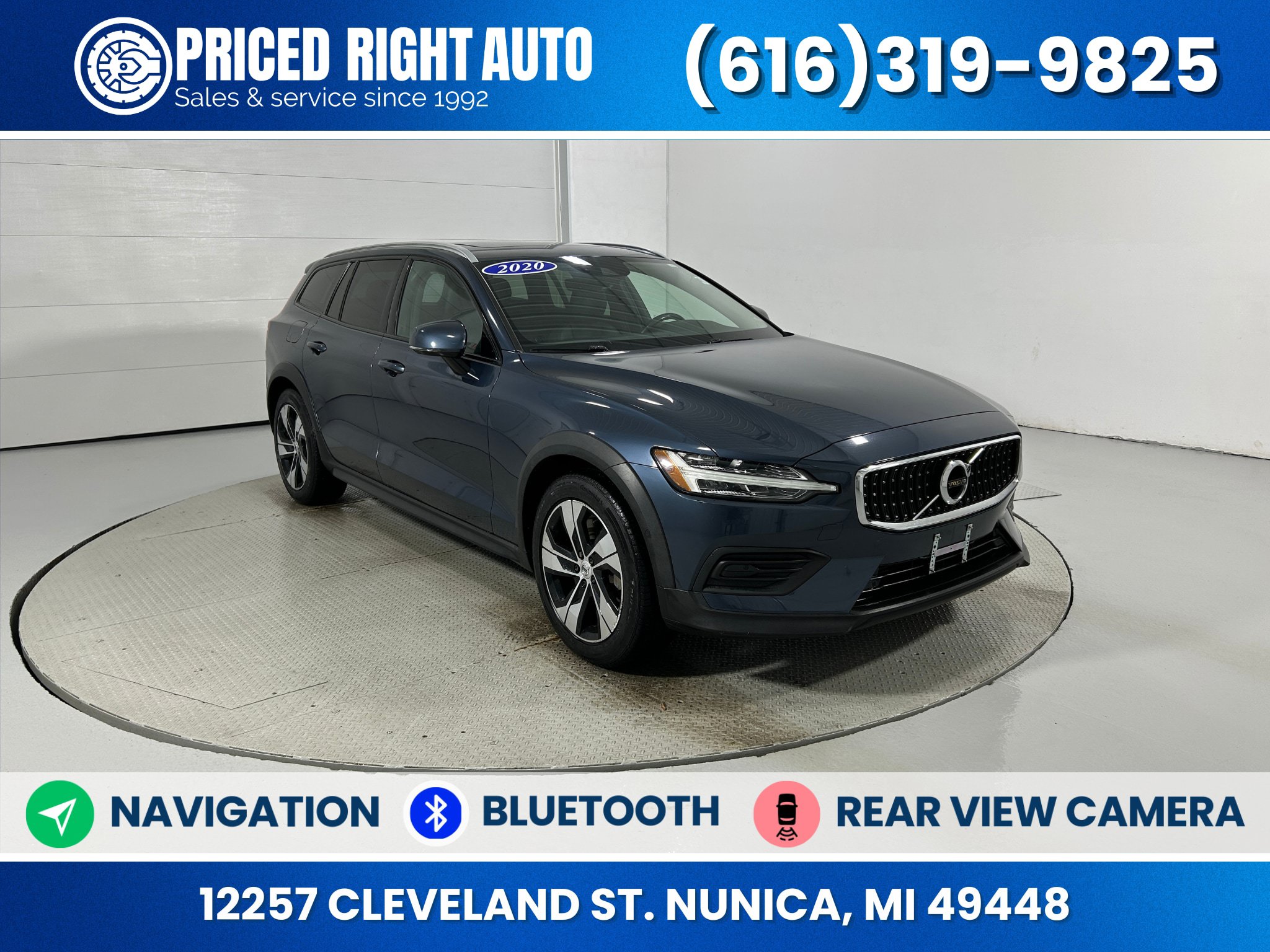 Used 2020 Volvo V60 T5 Cross Country w/ Protection Package Premier