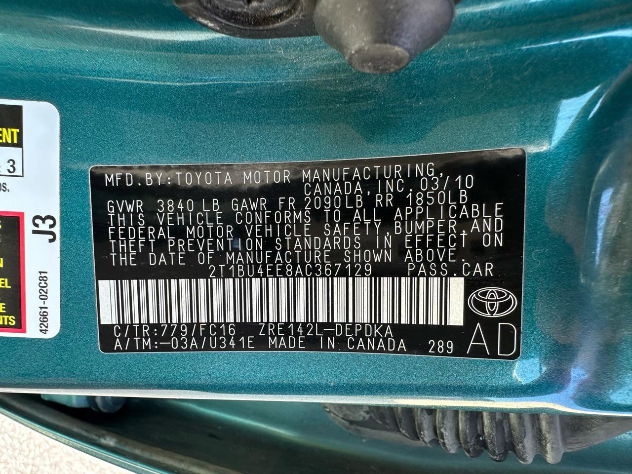 Used 2010 Toyota Corolla FWD image 18