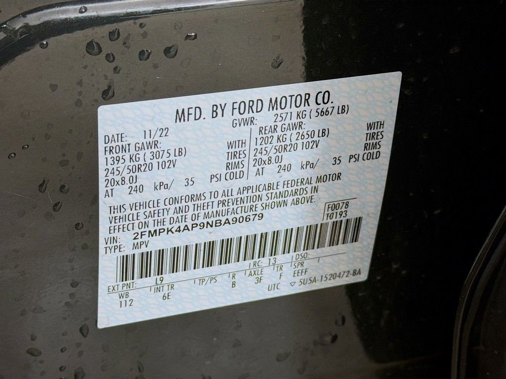 Used 2022 Ford Edge ST w/ Equipment Group 401A image 42