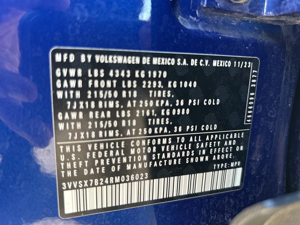 Used 2024 Volkswagen Taos SE image 47