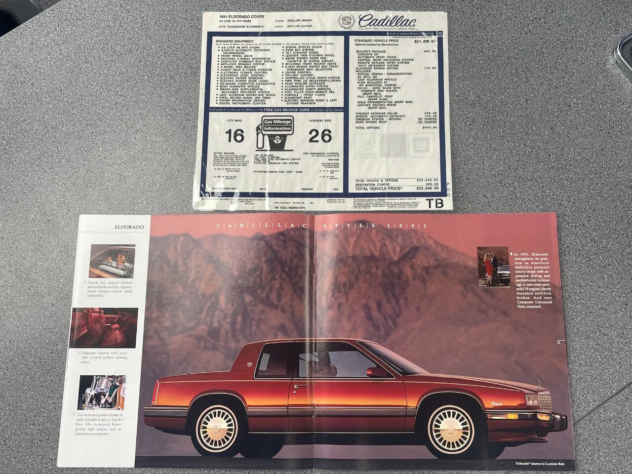 Used 1991 Cadillac Eldorado Coupe image 10