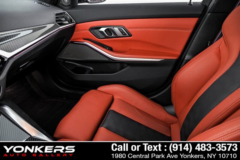 Used 2023 BMW M3 Competition w/ M Carbon Exterior Package AWD/4WD image 24