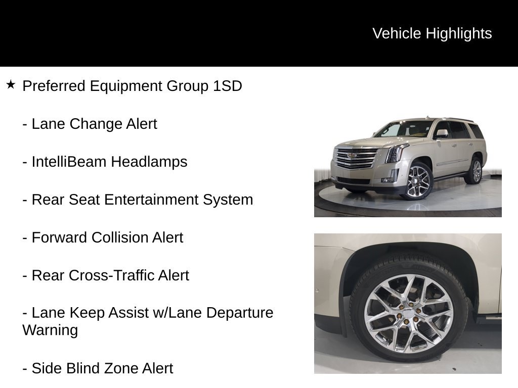 Used 2017 Cadillac Escalade Platinum AWD/4WD image 13
