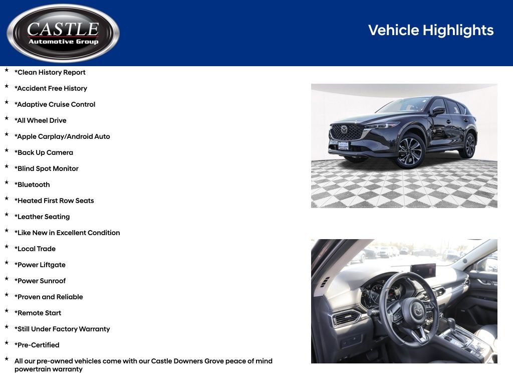 Used 2023 MAZDA CX-5 AWD 2.5 S w/ Premium Package image 4