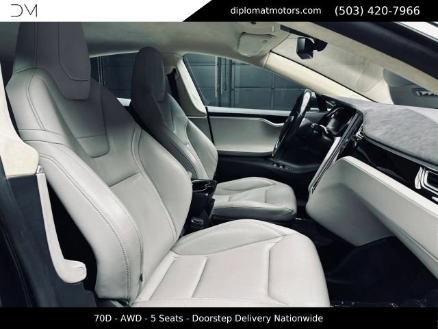 Used 2015 Tesla Model S 70D AWD/4WD image 20