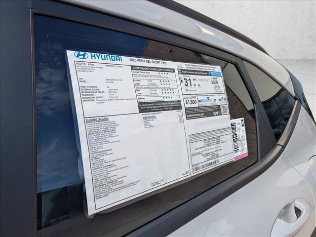 New 2026 Hyundai Kona SEL Sport image 23
