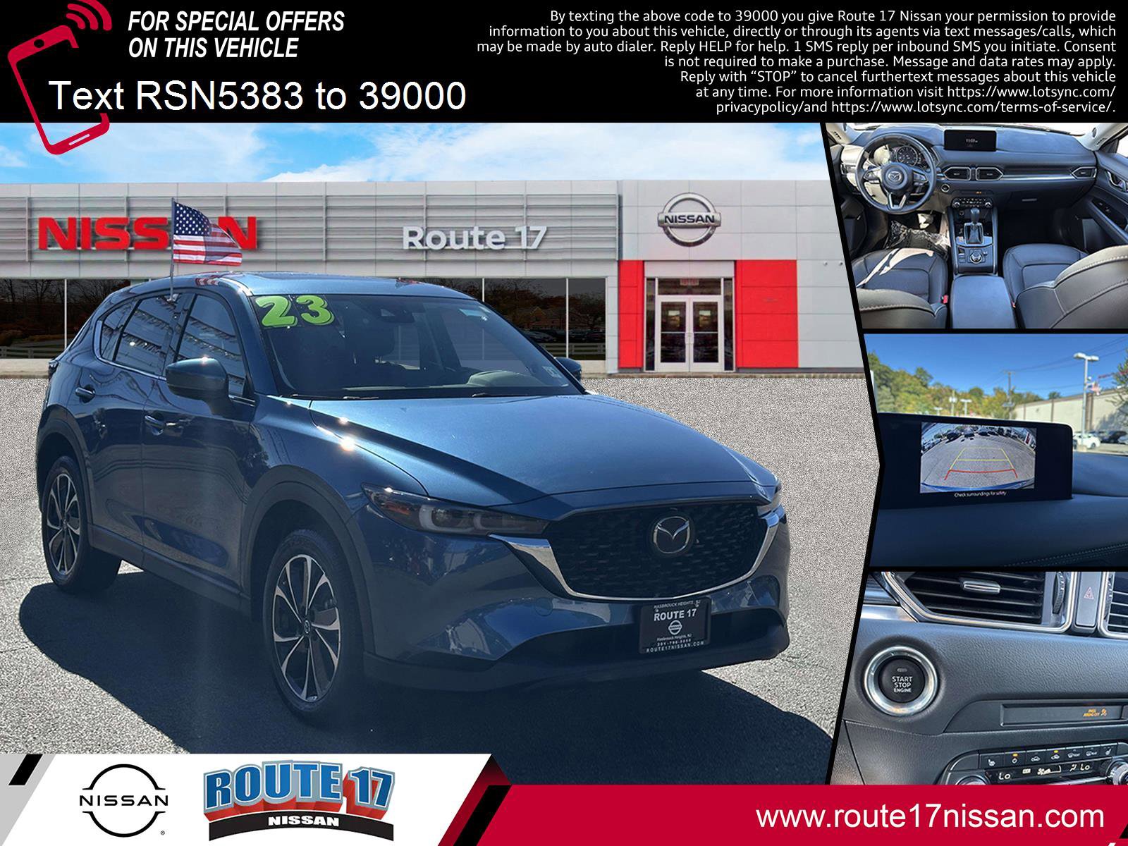 Used 2023 MAZDA CX-5 AWD 2.5 S w/ Premium Package