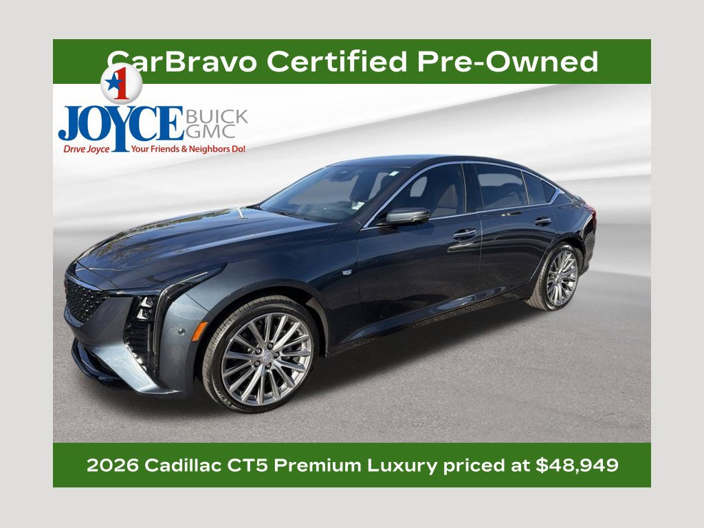 Certified 2026 Cadillac CT5 Premium Luxury