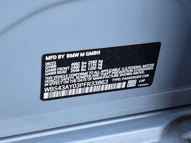 Used 2023 BMW M3 Competition AWD/4WD image 26