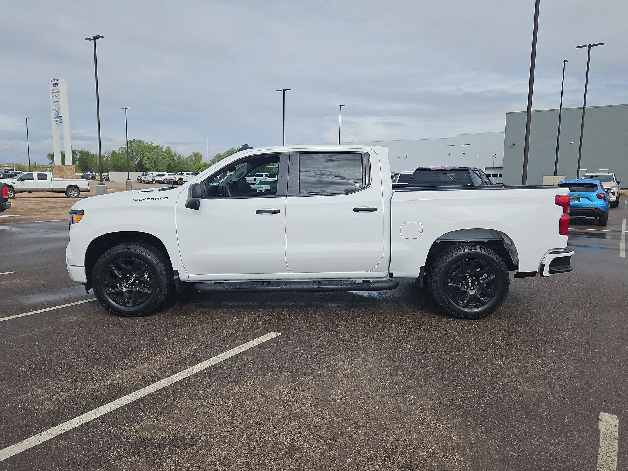 New 2026 Chevrolet Silverado 1500 Custom w/ Turbomax Blackout Package RWD image 12