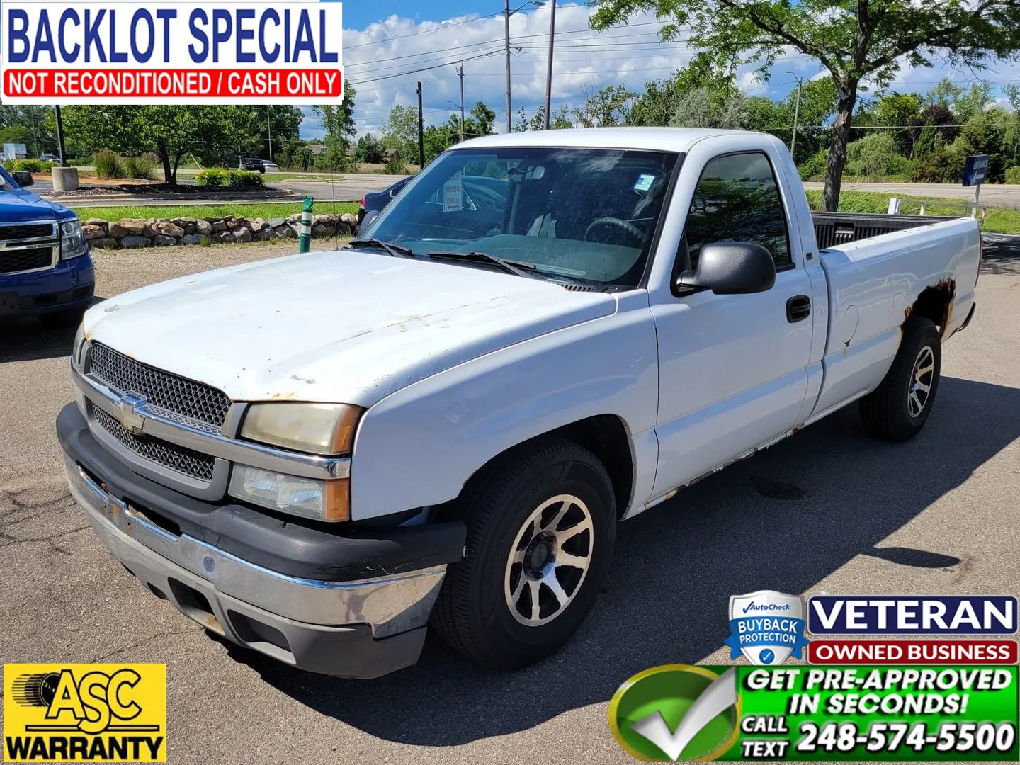 Used 2004 Chevrolet Silverado 1500 W/T RWD image 1