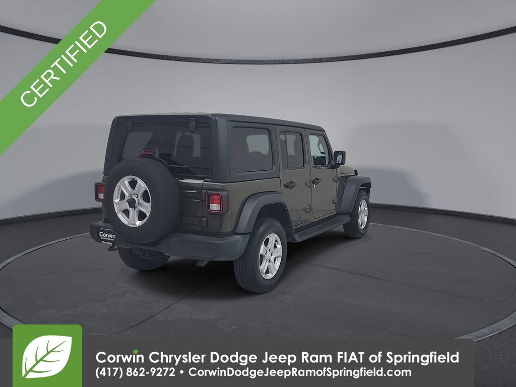 Certified 2022 Jeep Wrangler Unlimited Sport image 14