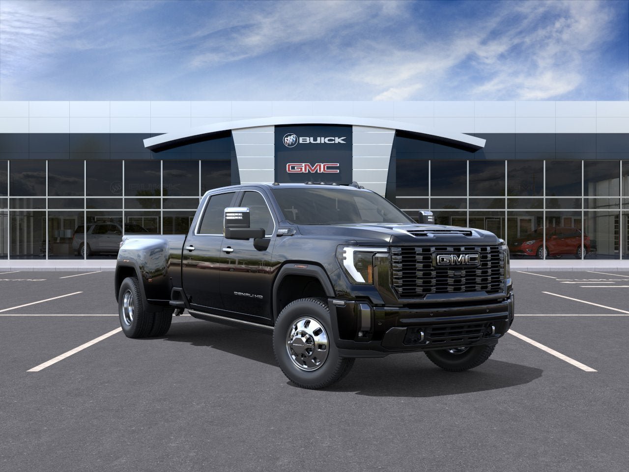 New 2026 GMC Sierra 3500 Denali Ultimate w/ LPO, Black Badging Package