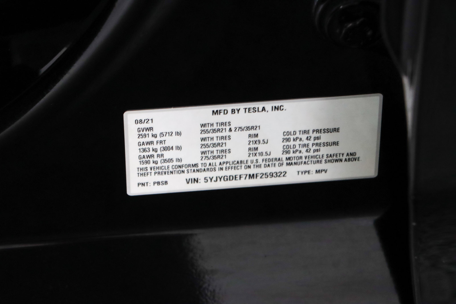Used 2021 Tesla Model Y Performance AWD/4WD image 27