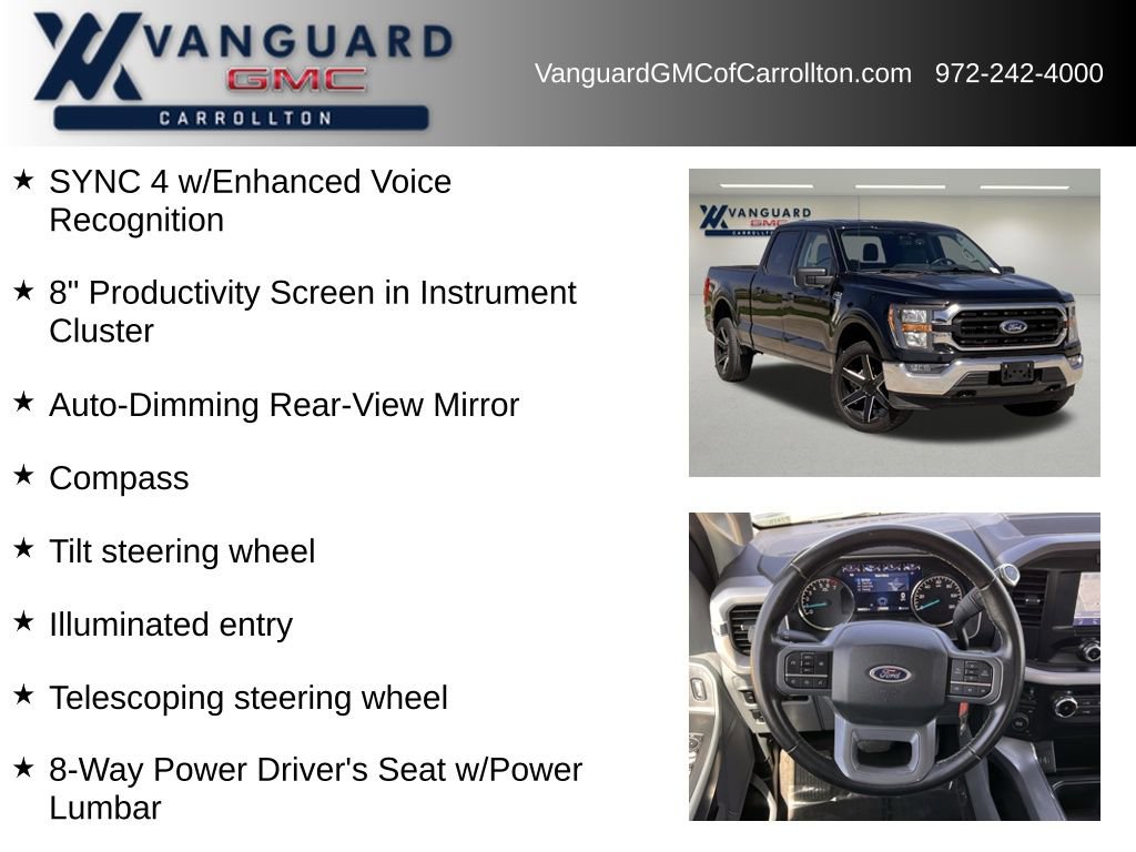 Used 2023 Ford F150 XLT w/ Equipment Group 301A Mid image 24