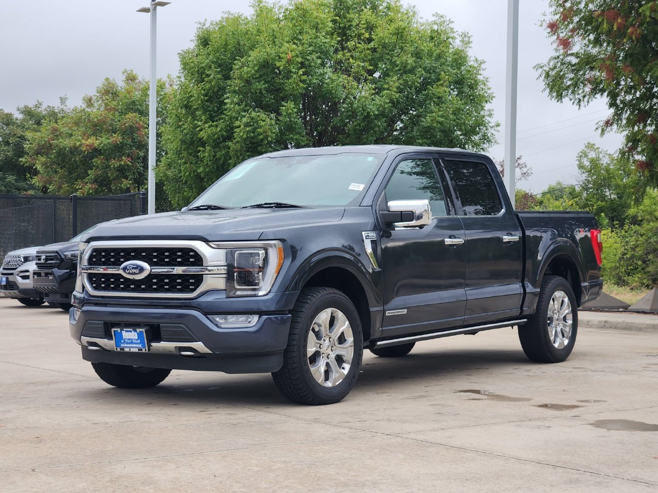 Used 2021 Ford F150 Platinum w/ Tow Technology Package AWD/4WD image 3