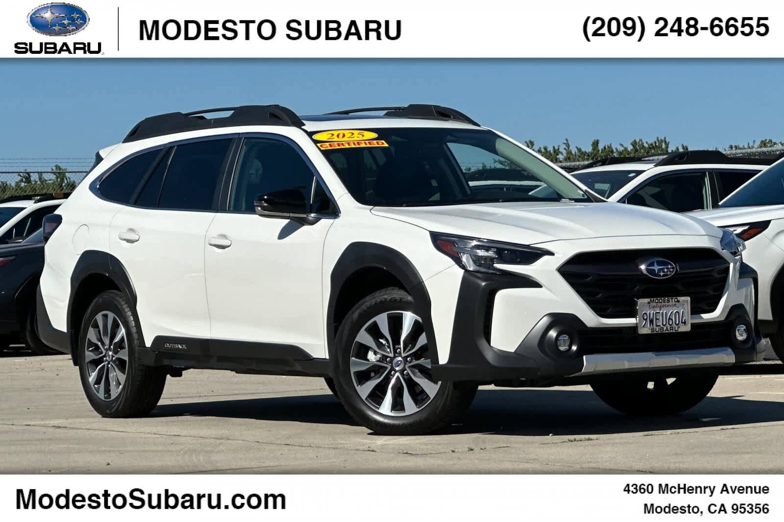 Used 2025 Subaru Outback Limited XT w/ Popular Package #2 AWD/4WD image 1