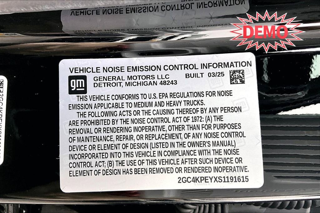 New 2025 Chevrolet Silverado 2500 LTZ w/ LTZ Convenience Package image 13