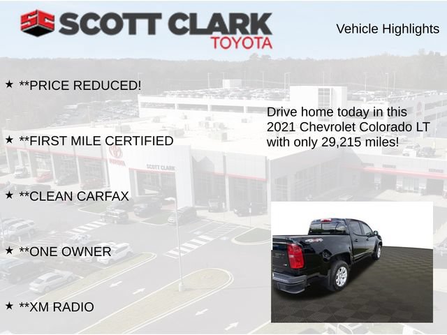 Used 2021 Chevrolet Colorado LT w/ Safety Package AWD/4WD image 8