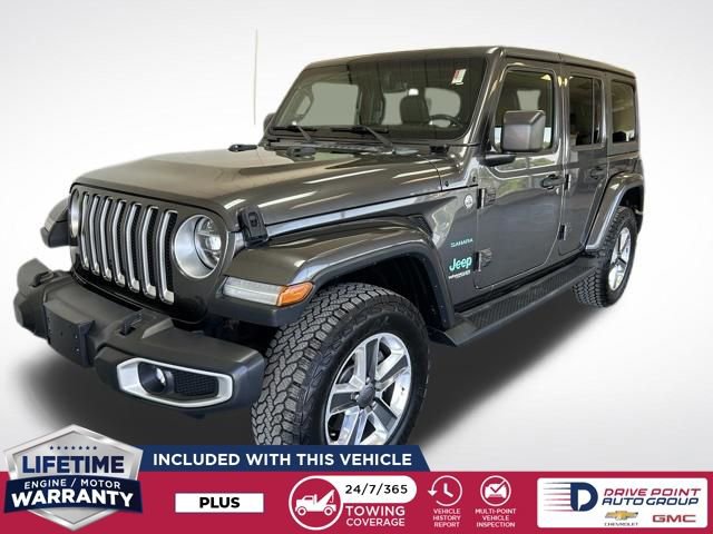 Used 2020 Jeep Wrangler Unlimited Sahara w/ Dual Top Group AWD/4WD image 4