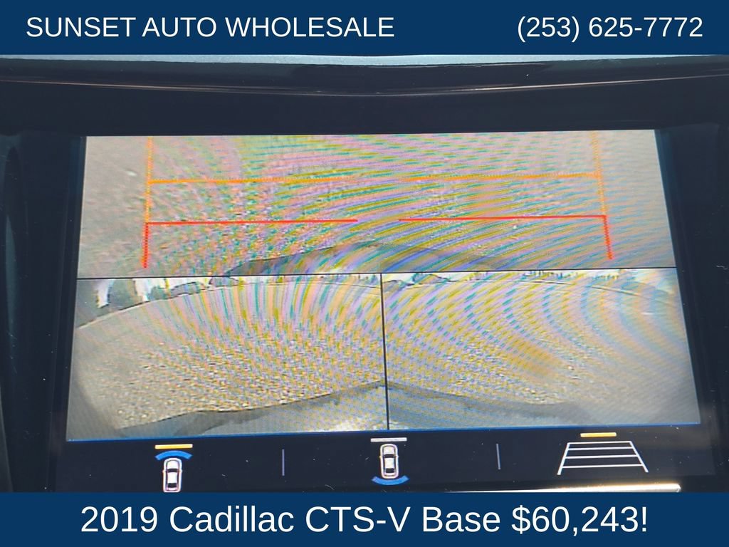 Used 2019 Cadillac CTS V w/ Carbon Fiber Package RWD image 35