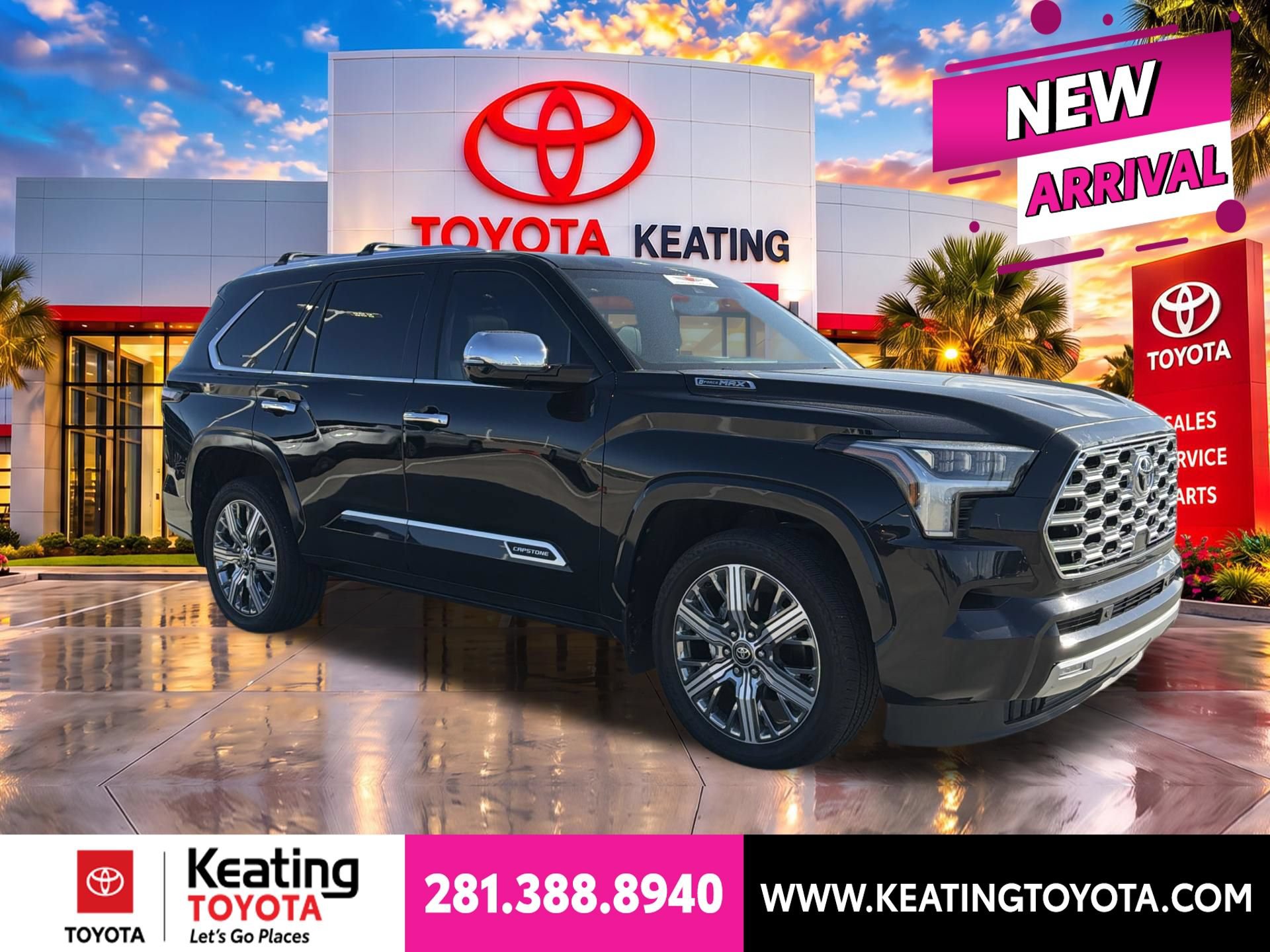 Used 2026 Toyota Sequoia Capstone AWD/4WD image 1