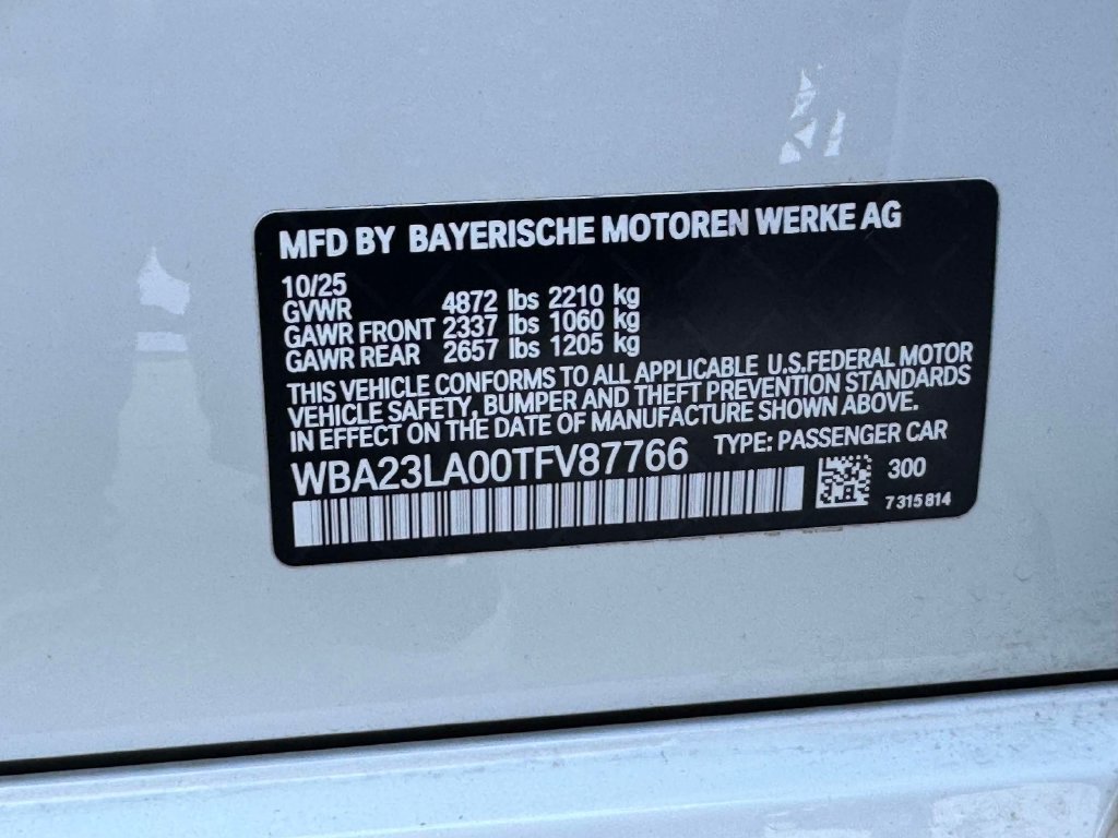 Certified 2026 BMW 330i xDrive Sedan w/ Convenience Package AWD/4WD image 27