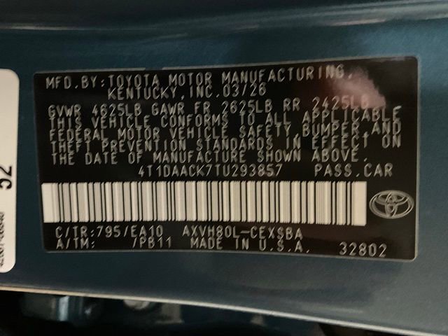 New 2026 Toyota Camry SE image 24