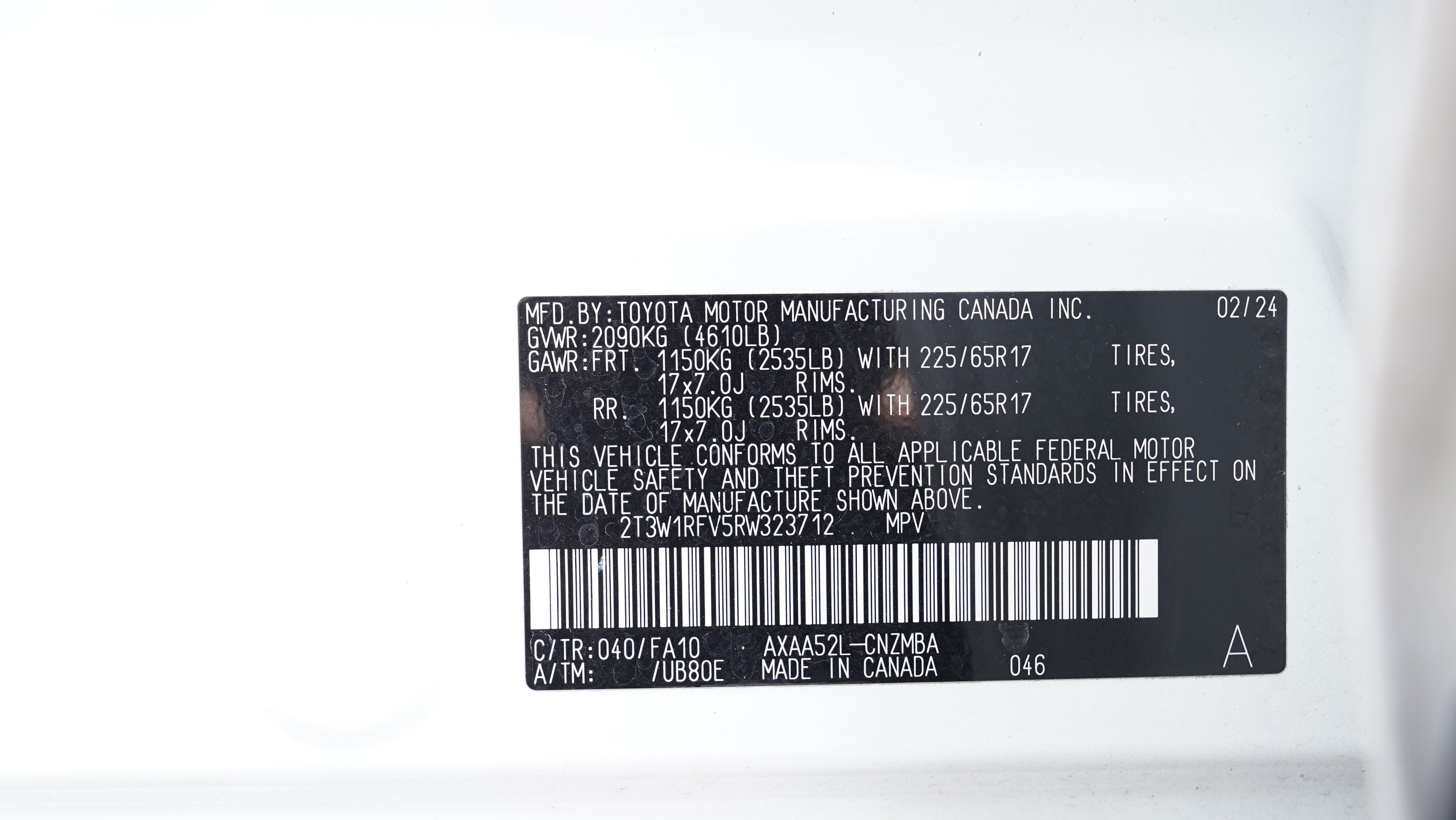 Used 2024 Toyota RAV4 XLE w/ Convenience Package FWD image 38
