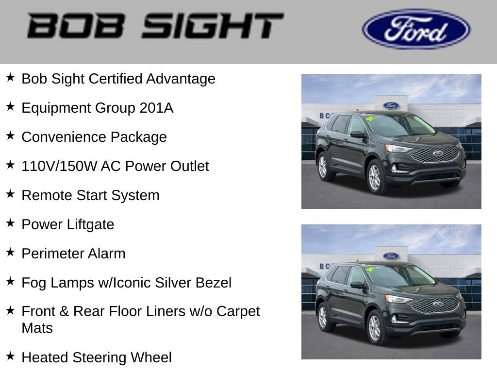 Used 2024 Ford Edge SEL w/ Convenience Package AWD/4WD video 3