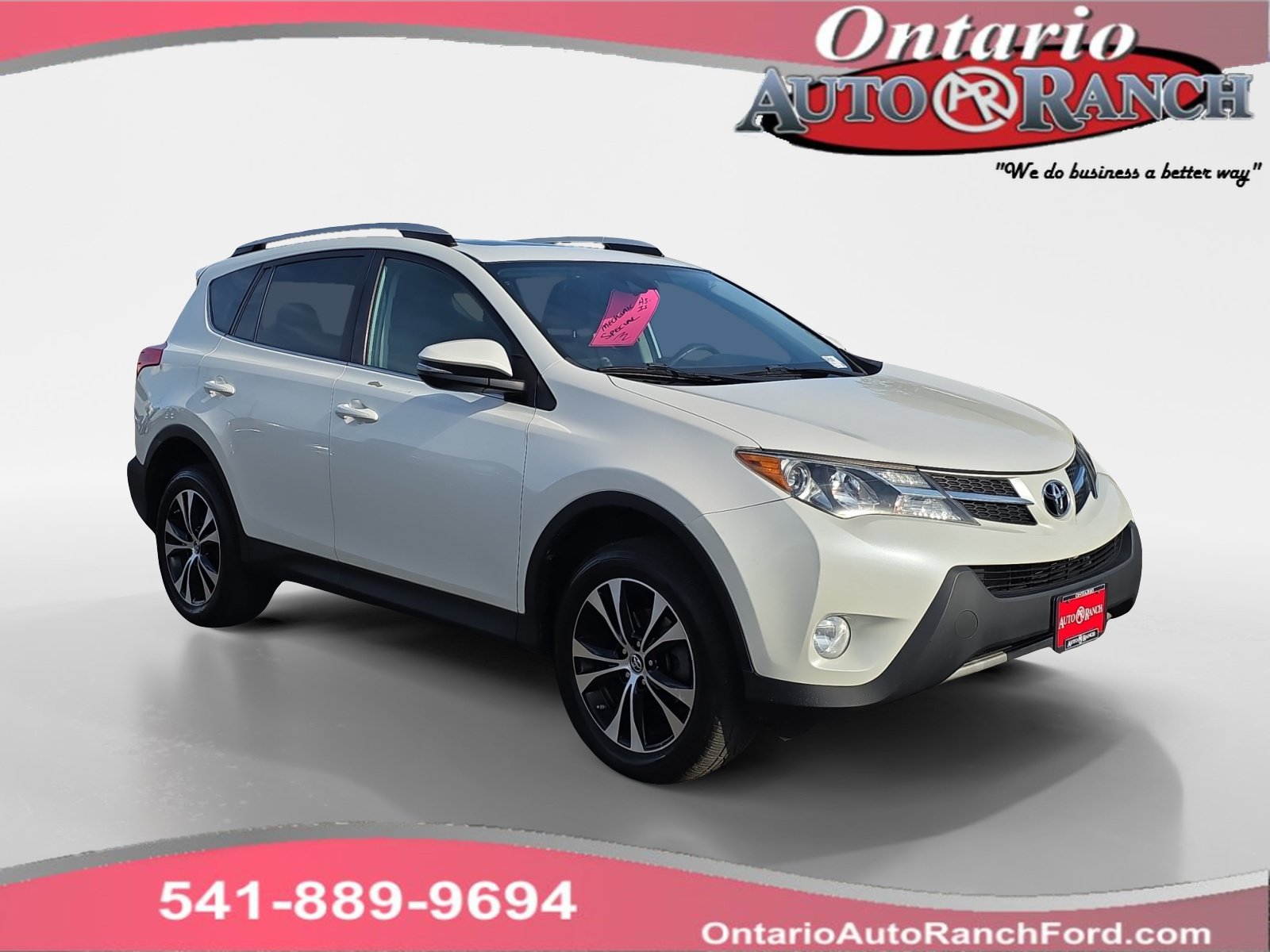 Used 2015 Toyota RAV4 Limited w/ Technology Package AWD/4WD image 1