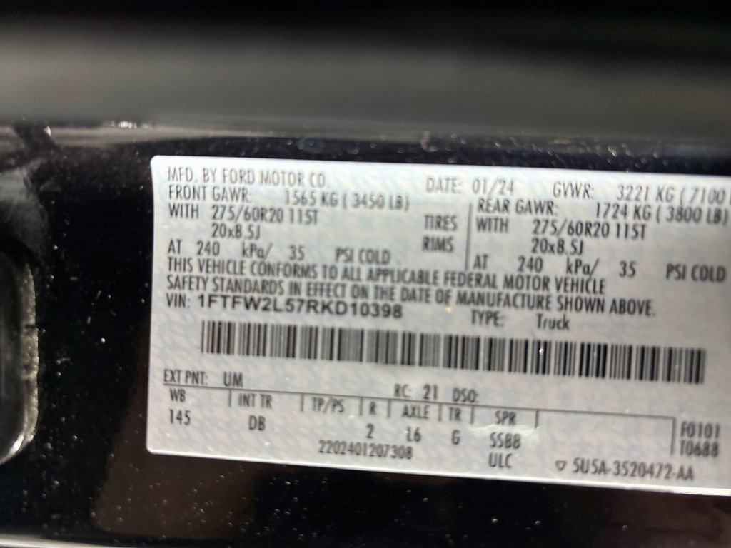 Used 2024 Ford F150 STX w/ Tow/Haul Package AWD/4WD image 31