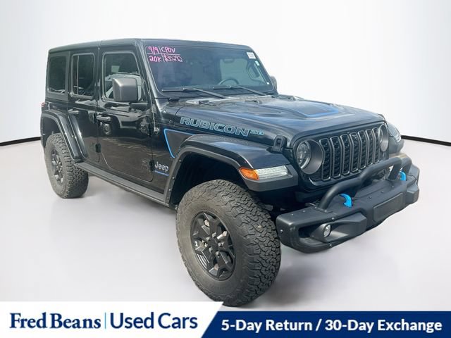 Used 2023 Jeep Wrangler Unlimited Rubicon 4xe AWD/4WD image 1