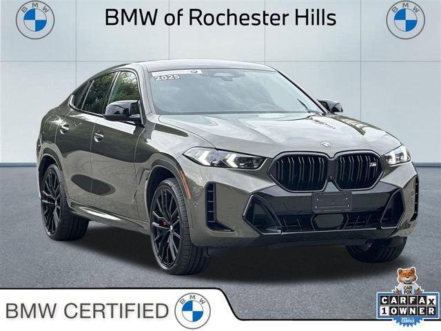 Certified 2025 BMW X6 M60i