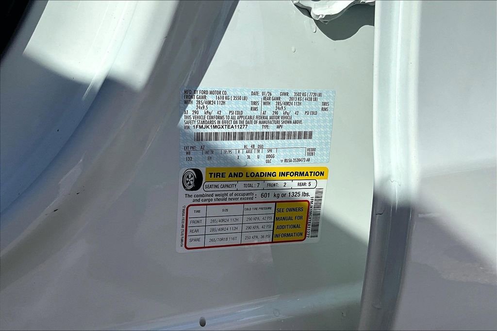 New 2026 Ford Expedition Max Platinum w/ Stealth Performance Package image 12