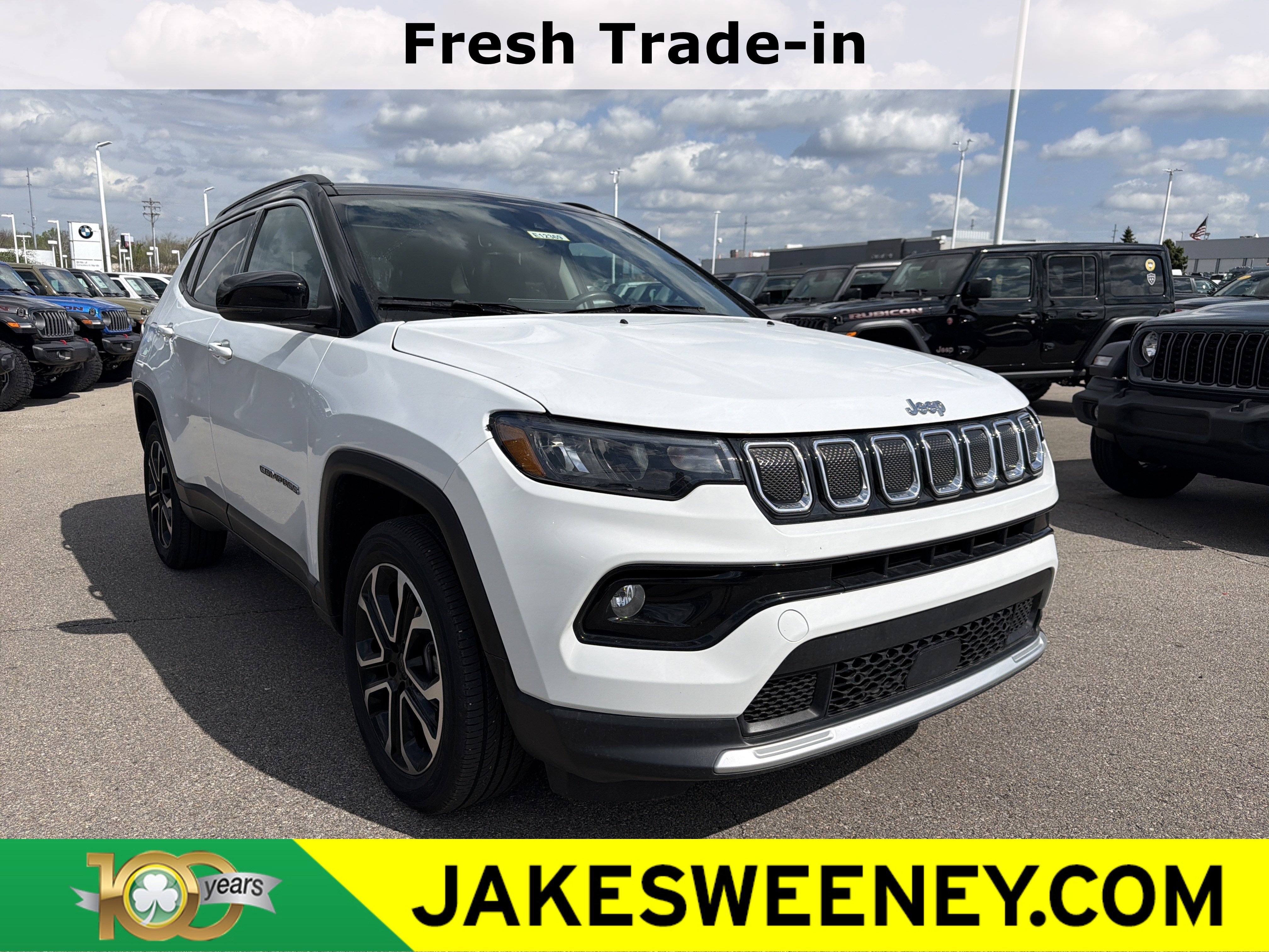 Used 2022 Jeep Compass Limited w/ Sun and Sound Group