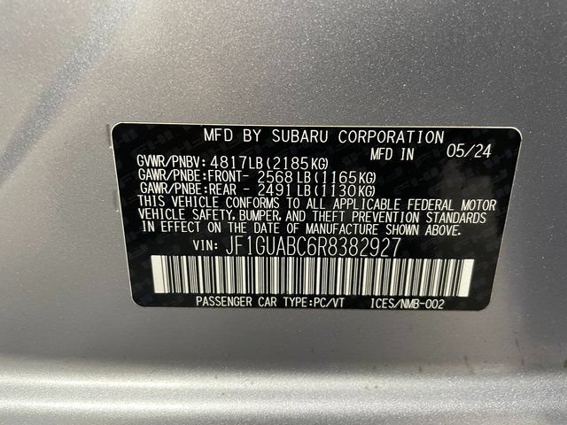 Used 2024 Subaru Impreza 2.0i AWD/4WD image 26