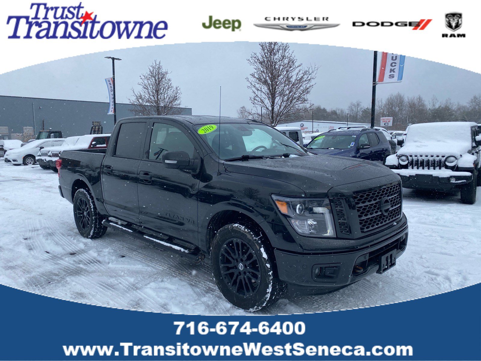 Used 2019 Nissan Titan SV w/ SV Convenience Package