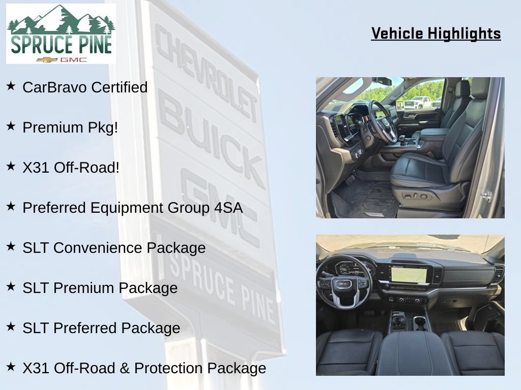 Used 2023 GMC Sierra 1500 SLT w/ SLT Premium Package AWD/4WD image 9