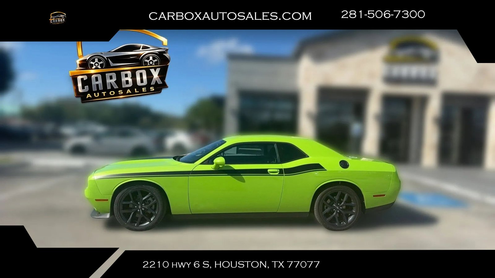 Used 2023 Dodge Challenger GT w/ Blacktop Package RWD image 3