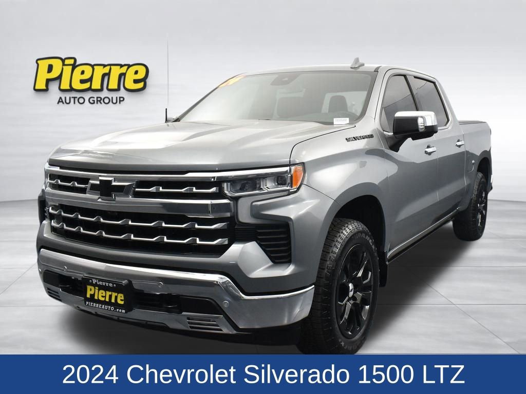Used 2024 Chevrolet Silverado 1500 LTZ w/ LPO, Dark Essentials Package