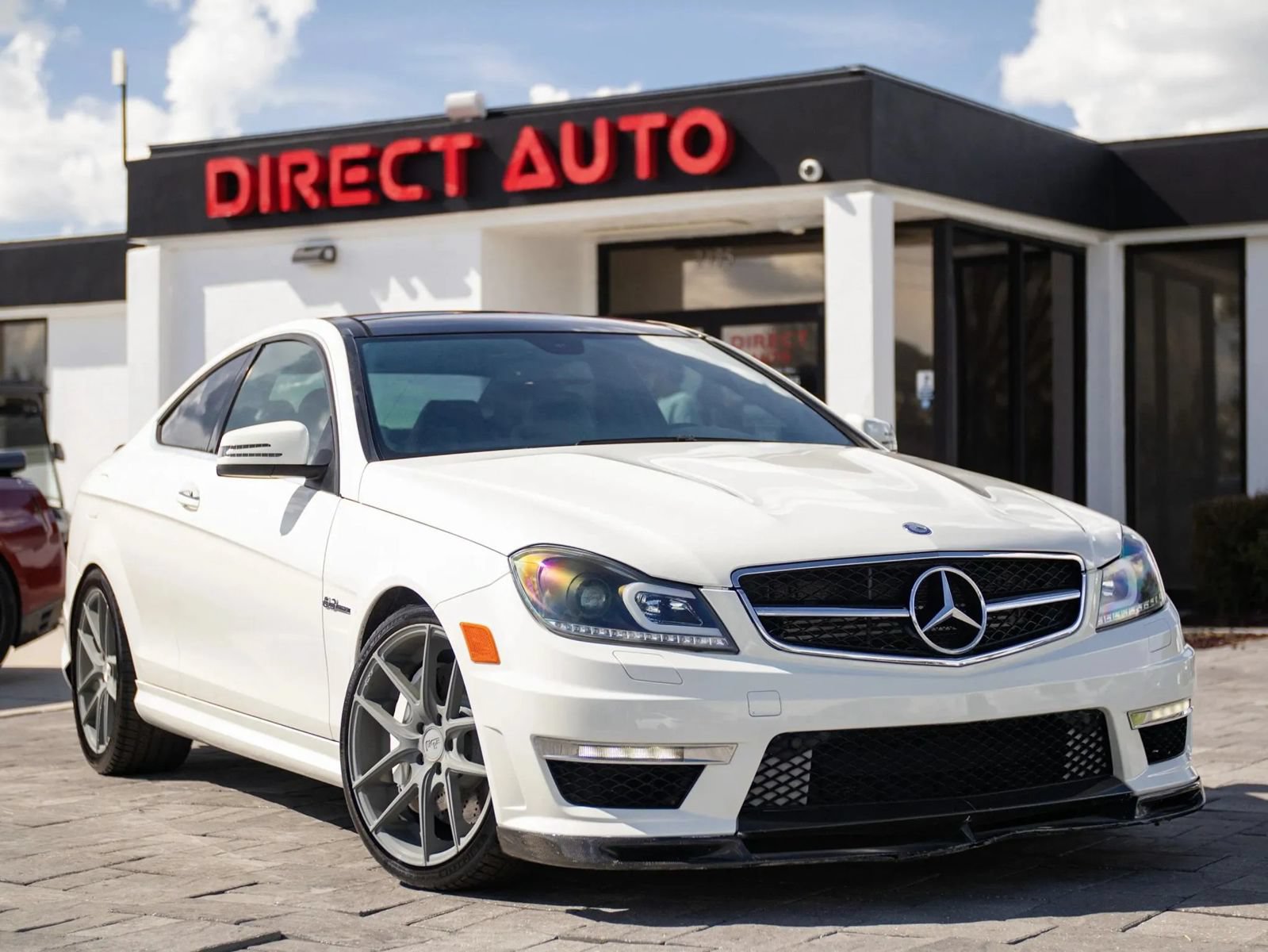 Used 2012 Mercedes-Benz C 63 AMG Coupe w/ Comand Single Disc Pkg image 1